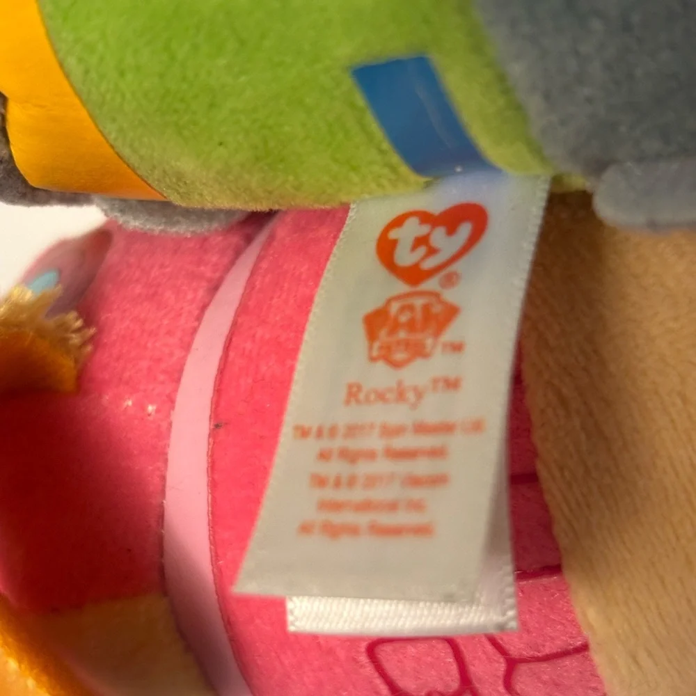 Paw Patrol Teeny Ty Plush Chase Tracker Skye & Rocky